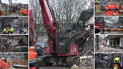 Hollanda'da 3 katlı bir apartmanda meydana gelen patlamada 3 kişi öldü