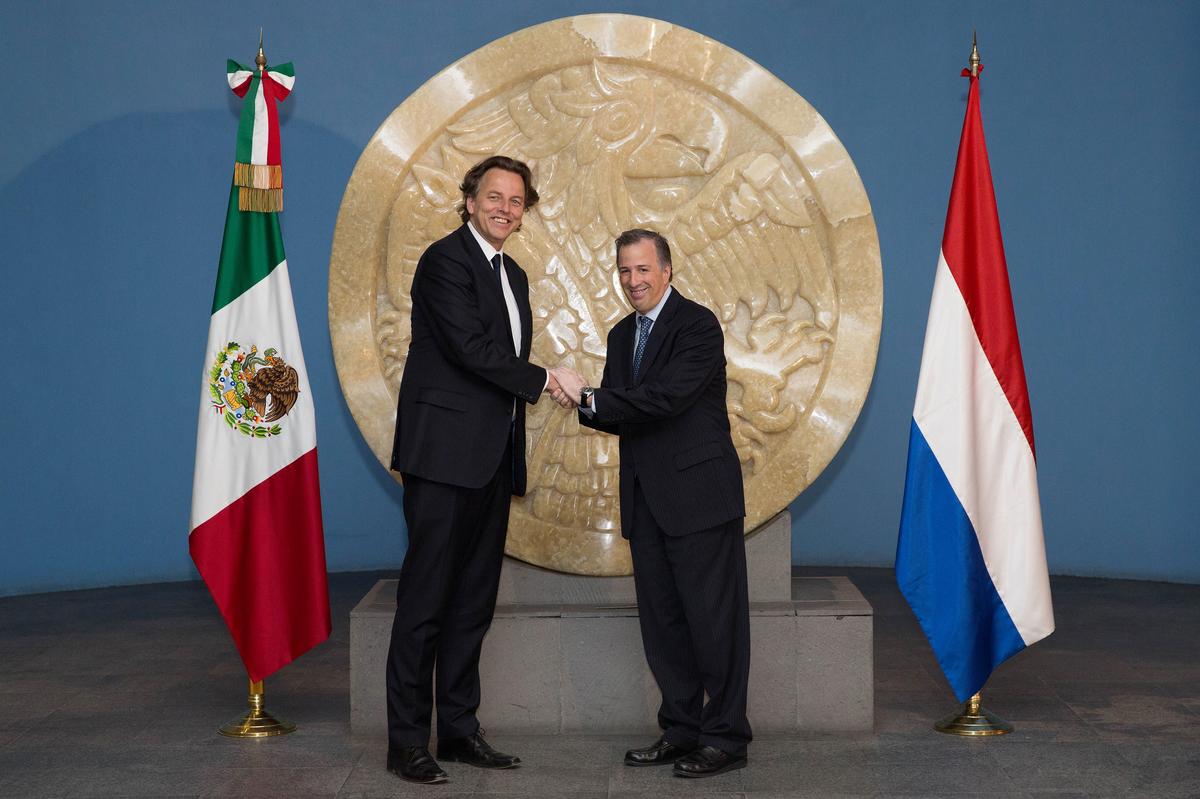 Hollanda Dışişleri Bakanı Bert Koenders, Meksika'da