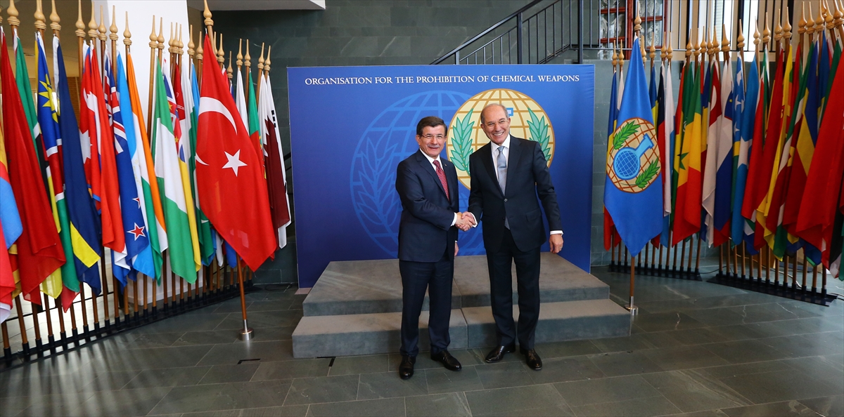 Başbakan Ahmet Davutoğlu Hollanda'da