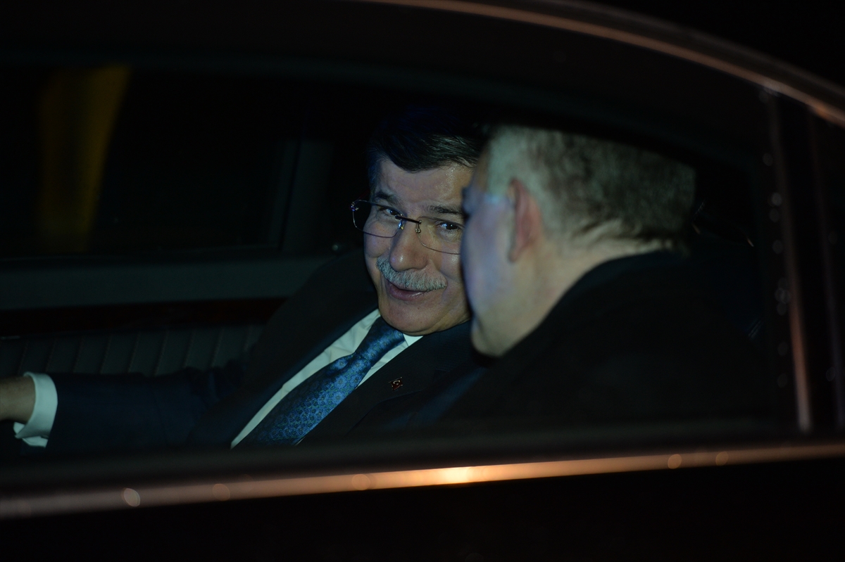 Başbakan Davutoğlu Brüksel'de