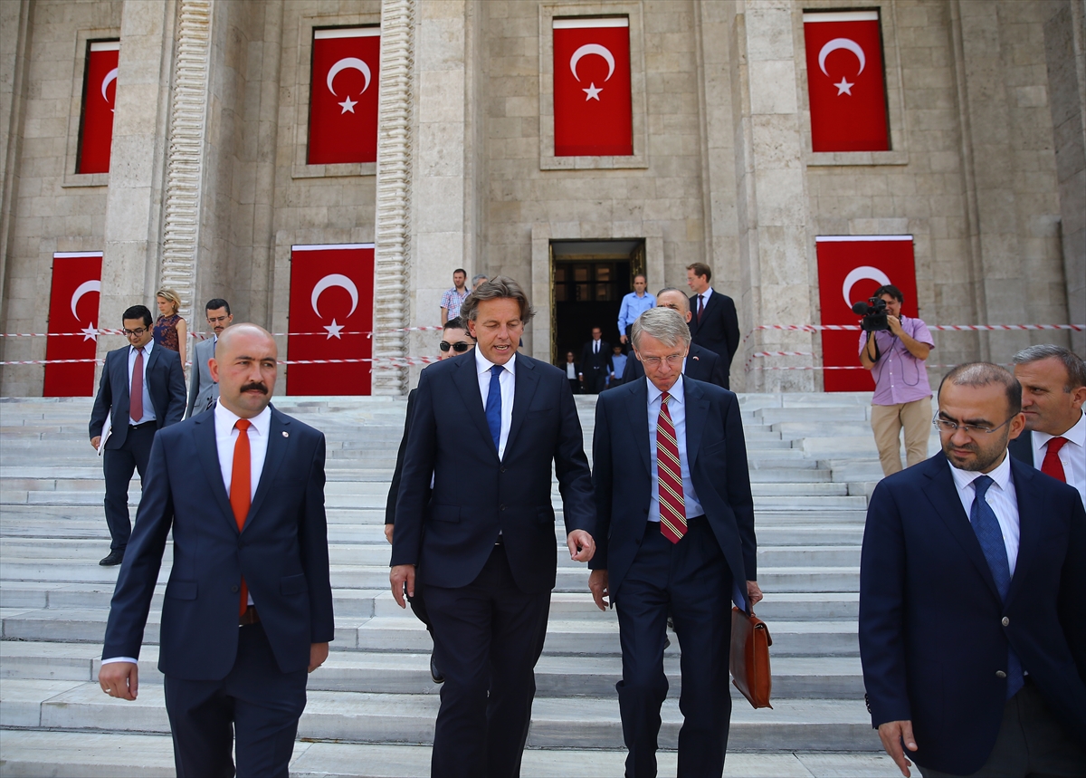TBMM Başkanı Kahraman'ın kabulü