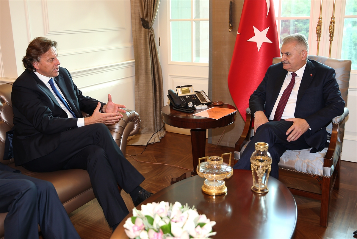 Başbakan Yıldırım'ın kabulü