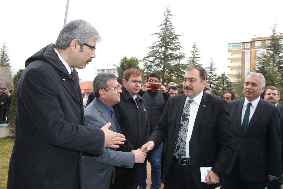 Orman ve Su İşleri Bakanı Eroğlu