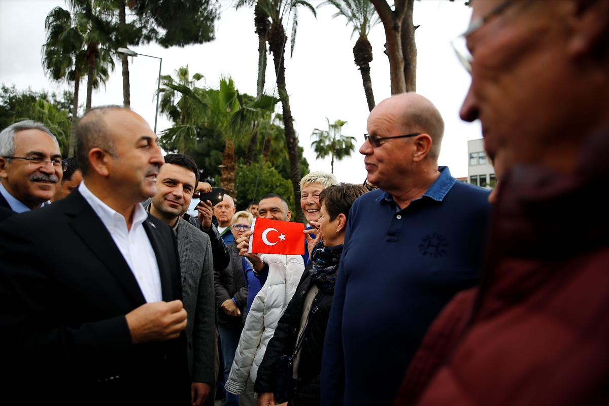 Dışişleri Bakanı Çavuşoğlu, Antalya'da