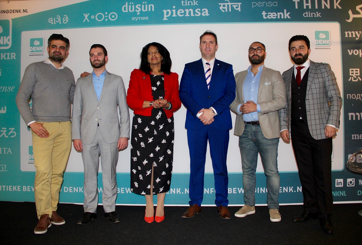 Hollanda'da Türklerin kurduğu partiden basın toplantısı