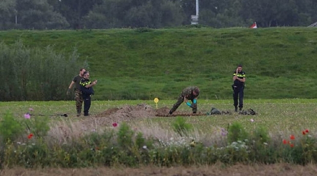 Hollanda'da bir tarlada 200 mayın bulundu