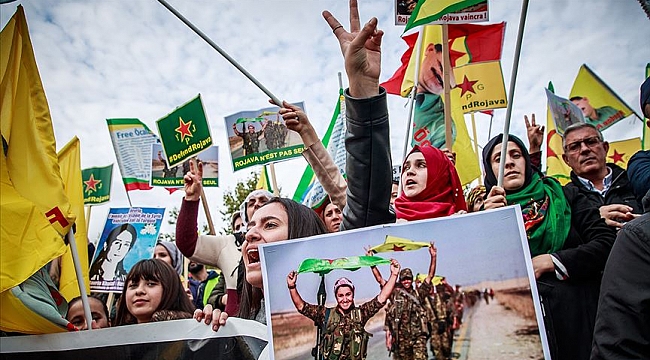 Avrupa'nın reddettiği 'YPG/PKK bağlantısı' kendi sokaklarında