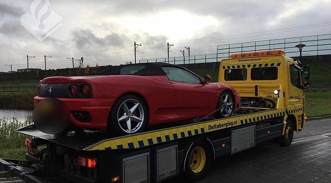 Polis kara para aklama soruşturmasında Ev ve Ferrari'yi ele koydu