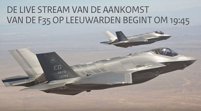 Hollanda'nın ilk F35'i yanlışlıkla köpük banyosu yaptı