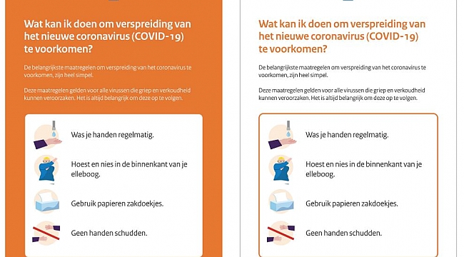 Hygiënemaatregelen van belang om verspreiding coronavirus tegen te gaan