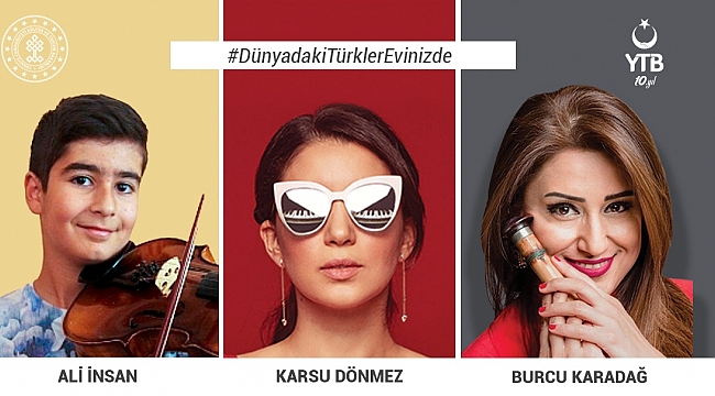 Koronavirüs Salgını Nedeniyle Evinde Kalan Türk Vatandaşlarına Dijital Moral Konserleri