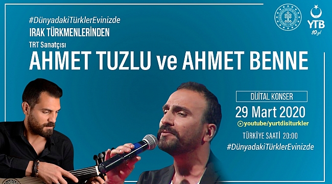 YTB'den Evindeki Vatandaşlara Dijital Konserler