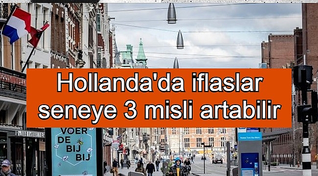 Hollandada iflaslar seneye 3 misli artabilir