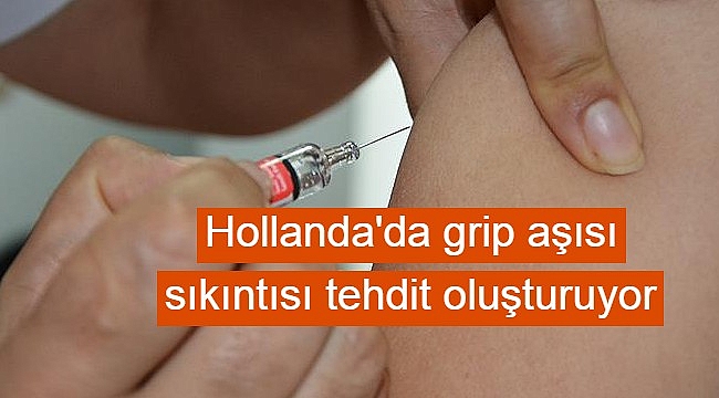 Hollanda'da grip aşısı sıkıntısı tehdit oluşturuyor