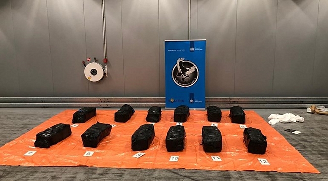 Rotterdam limanında 2 günde 2 bin kilo kokain ele geçirildi