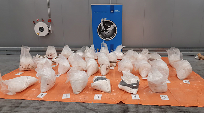 Rotterdam limanında 65 milyon avro değerinde kokain ele geçirildi