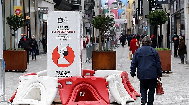 Belçika'da Kovid-19 vaka sayısı 500 bini, ölümler 13 bini aştı