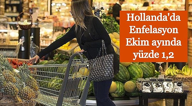 Hollanda´da 2020 yılı Ekim Ayı Enflasyonu yüzde %1,2