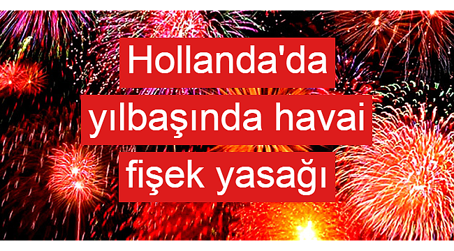 Hollanda'da yılbaşında havai fişek yasağı
