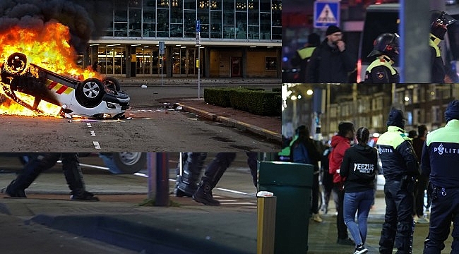 Hollanda'da Altı gecelik sokağa çıkma yasağı bilançosu: 11500 ceza 347 tutuklama