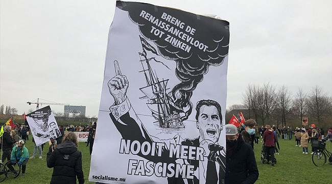 Hollanda'da ırkçılığa ve ayrımcılığa karşı gösteri düzenlendi