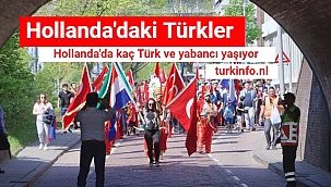Hollanda'daki Türkler Hollanda'da kaç Türk ve yabancı yaşıyor