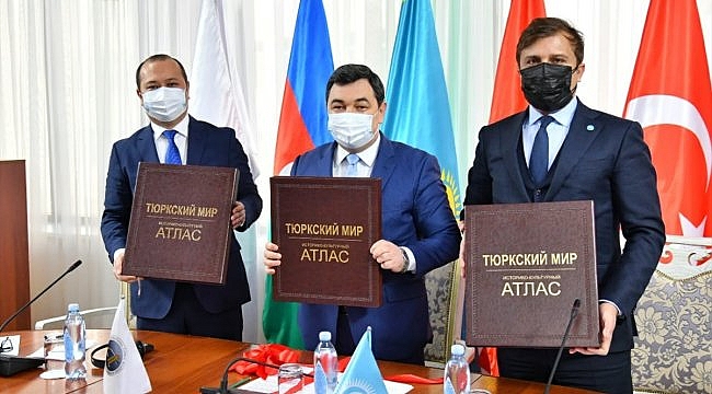 Kazakistan'da Türk dünyasının tarihi ve kültürel atlası tanıtıldı - Güncel  - Turkinfo