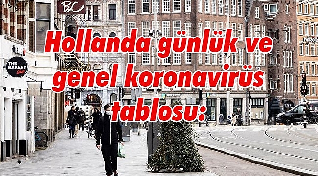 Hollanda'da Koronavirüs Vaka Sayıları 