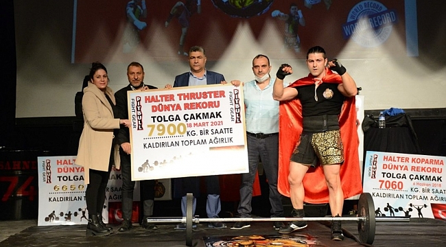Hollanda’da Tolga Çakmak adını Guinnes Rekorlar Kitabına yazdırdı
