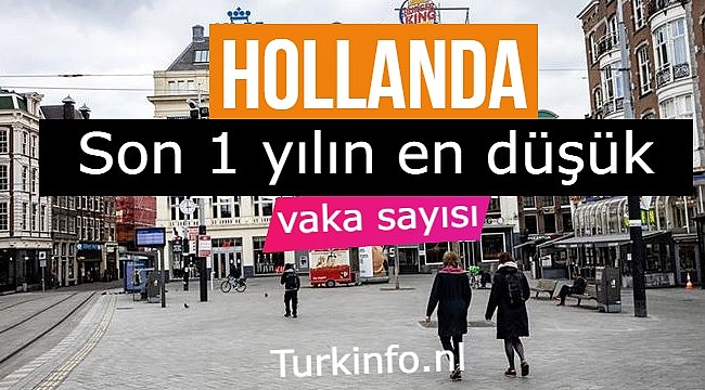 Hollanda'da Kovid-19 günlük vaka sayısı binin altına düştü