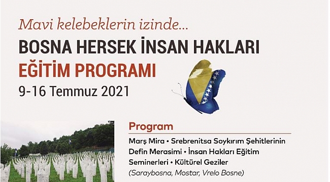 Avrupalı Gençler Bosna Hersek’te Mavi Kelebeklerin İzinde