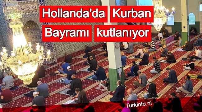 Hollanda'da Kurban Bayramı kutlanıyor