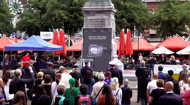 Hollanda'da Srebrenitsa kurbanları soykırımın 26'ncı yılında anıldı