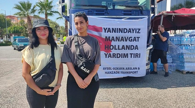 Hollanda'dan Manavgat'a Türk eli 
