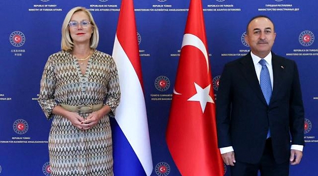 Dışişleri Bakanı Çavuşoğlu, Hollanda Dışişleri Bakanı Sigrid Kaag ile görüştü