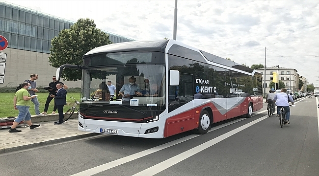 Otokar, Almanya'da elektrikli otobüsünü tanıttı