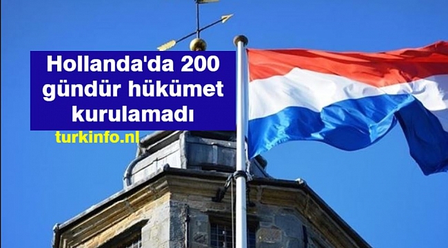 Hollanda'da 200 gündür hükümet kurulamadı