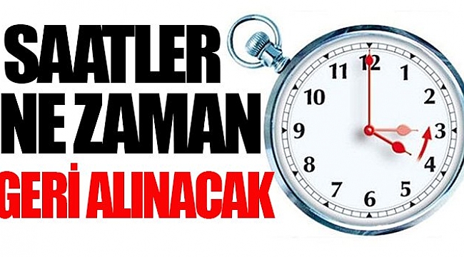 Hollanda'da saatler ne zaman geri alınacak? yaz saati uygulaması ne zaman sona eriyor?