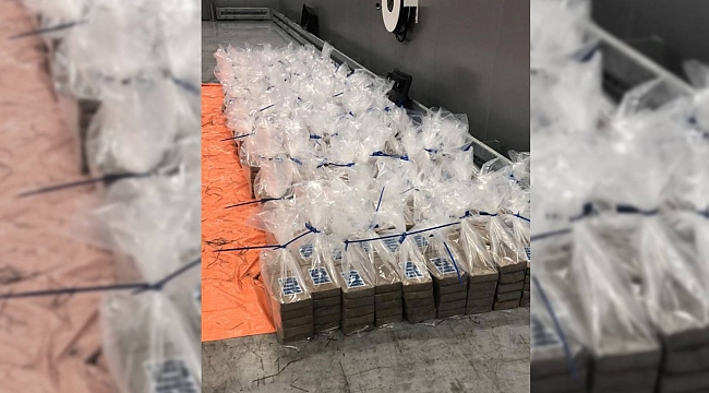 Belçika'da 600 kilogram kokain ele geçirildi