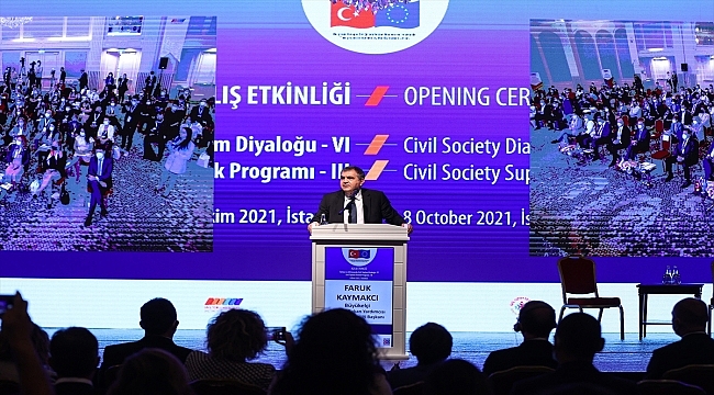 Türkiye ve AB arasında sivil toplum diyaloğu programının açılışı yapıldı