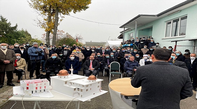 Almanya'da Viernheim Eyüp Sultan Camisi'nin temeli törenle atıldı