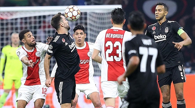 Beşiktaş, Şampiyonlar Ligi'nde Ajax'ı konuk edecek