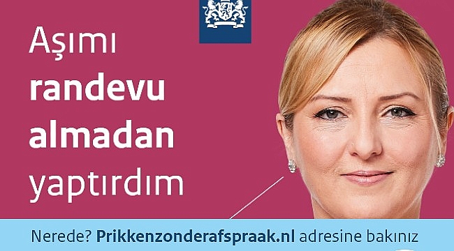 Hollanda’da randevusuz aşı yaptırmak mümkün