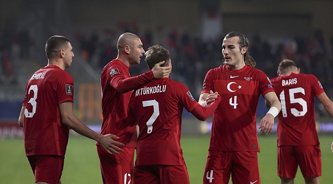 Türkiye, Cebelitarık'ı 6 golle geçti