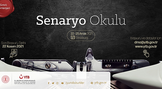 Yurt dışında yaşayan gençler için “Senaryo Okulu”