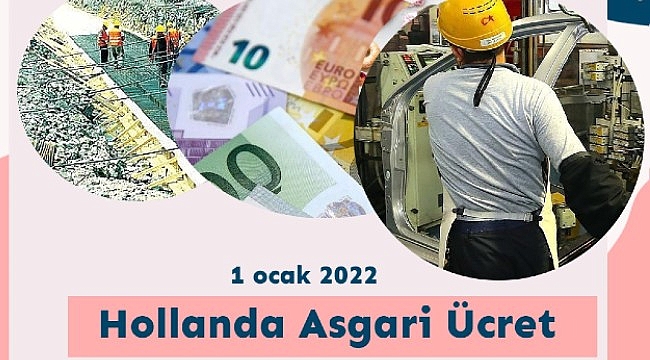Hollanda Asgari Ücret 2022