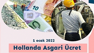 Hollanda Asgari Ücret 2022