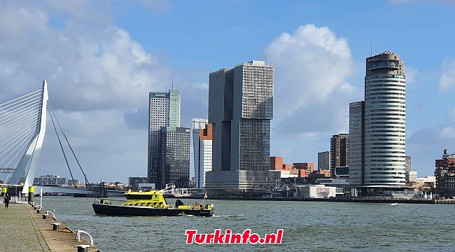 Rotterdam'da deniz taksisi ile tur teknesi ile çarpışan 6 kişi sudan kurtarıldı