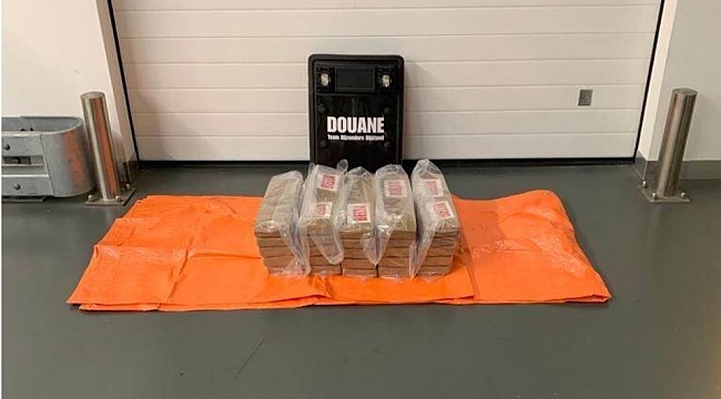 Rotterdam limanında 70 kilogram kokain ele geçirildi