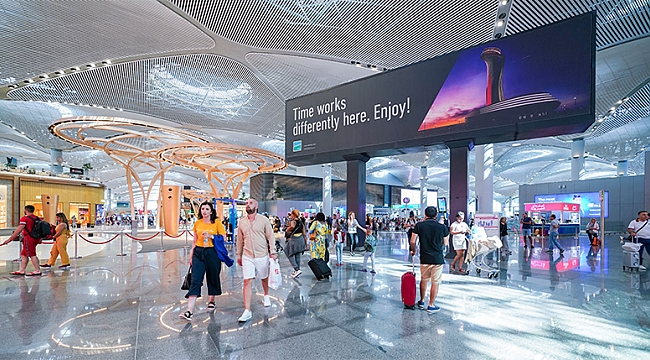 İstanbul Havalimanı yolcu sayısında Avrupa'da birinci, Schiphol dördüncü oldu